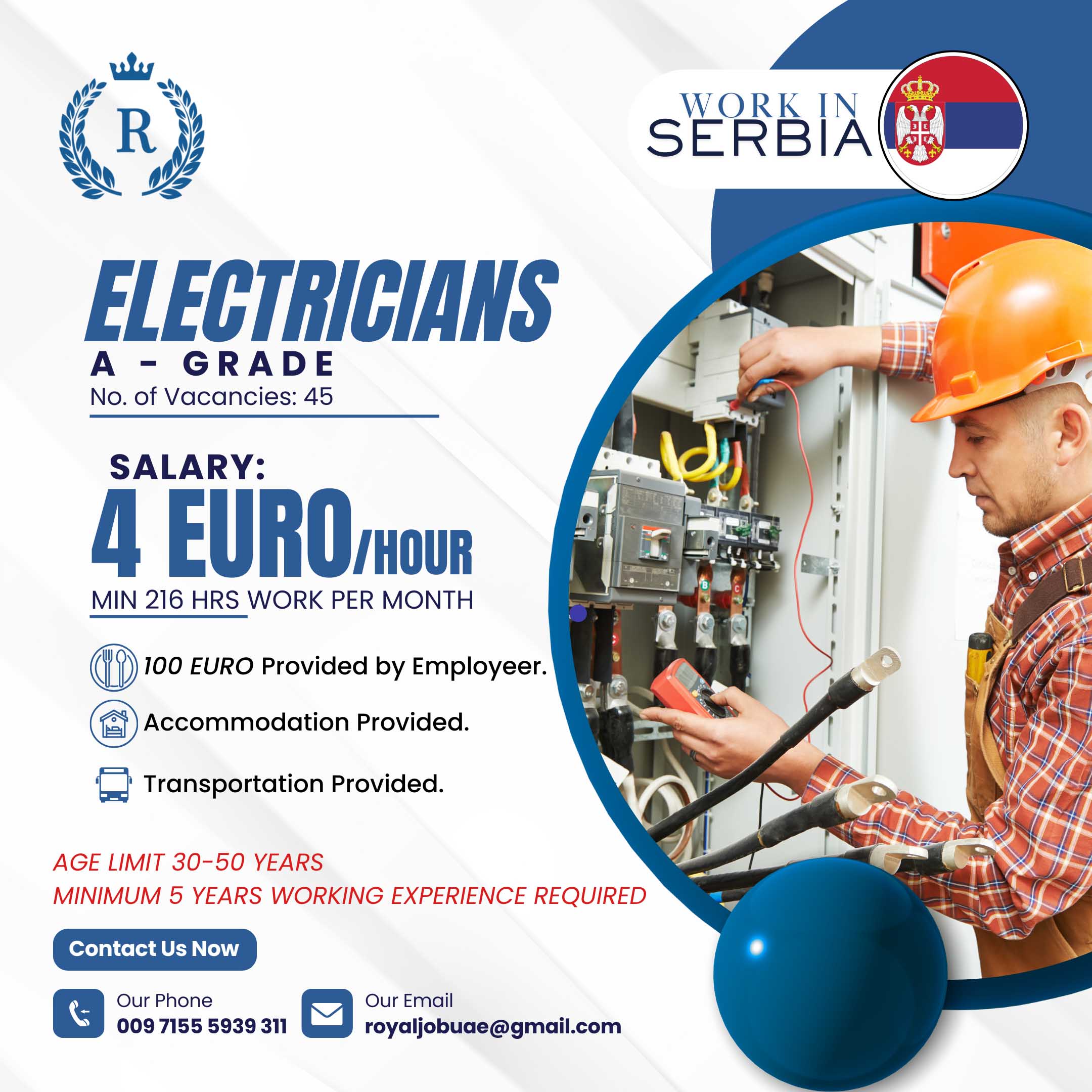 Electricians A-Grade