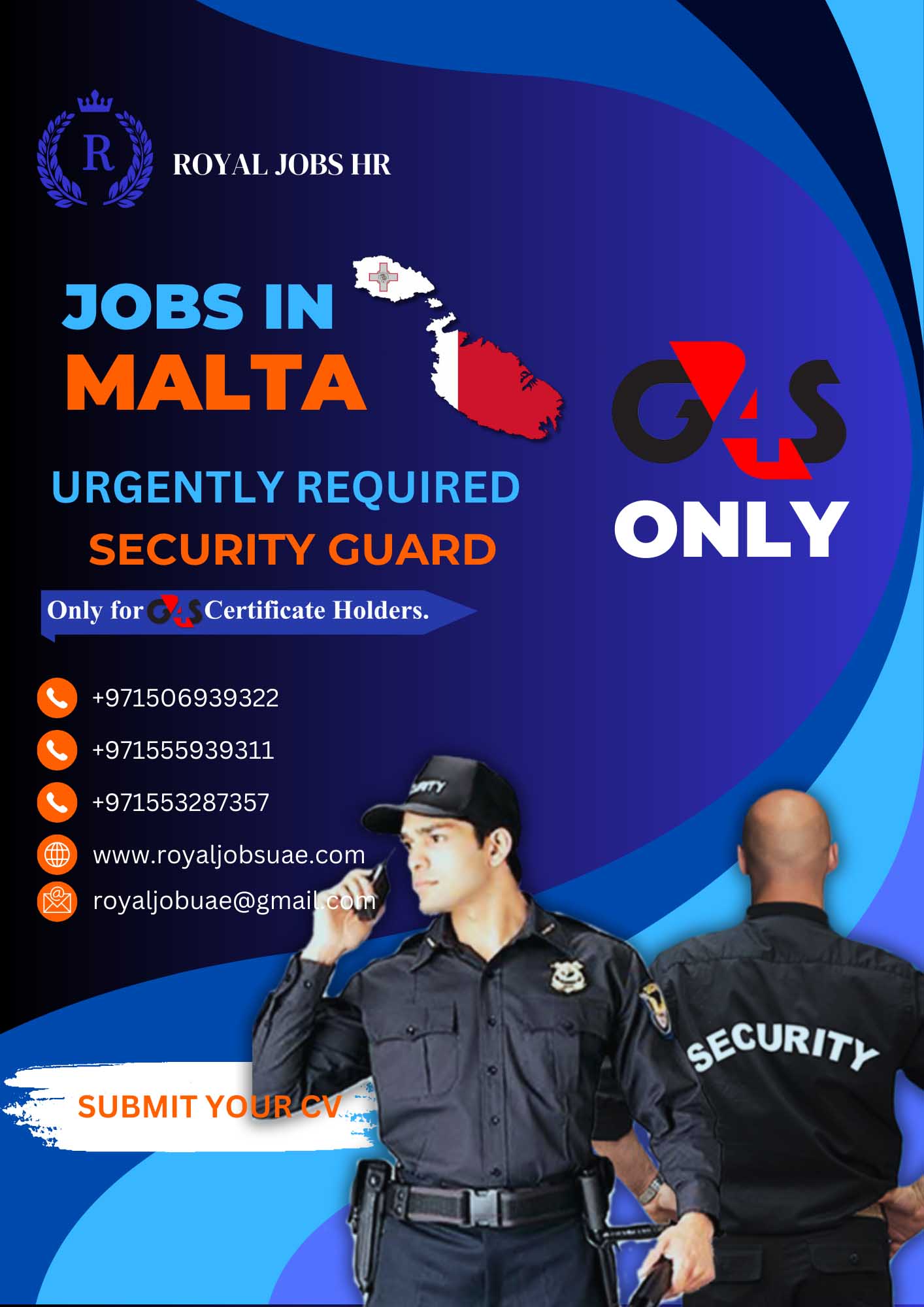 Various Jobs in Malta