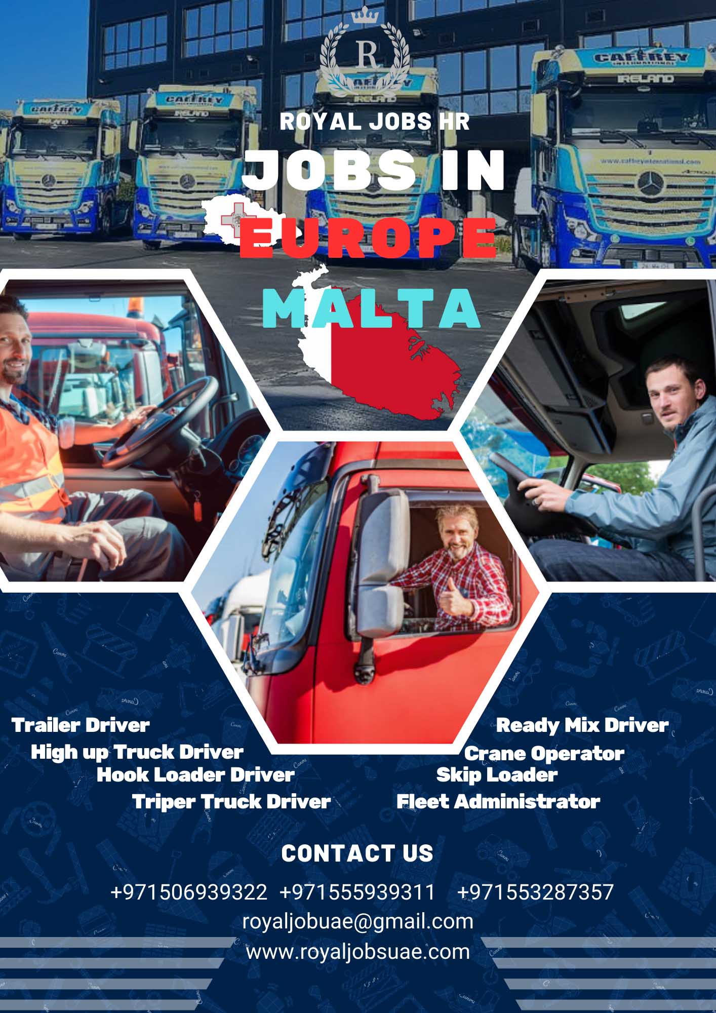 Various Jobs in Malta